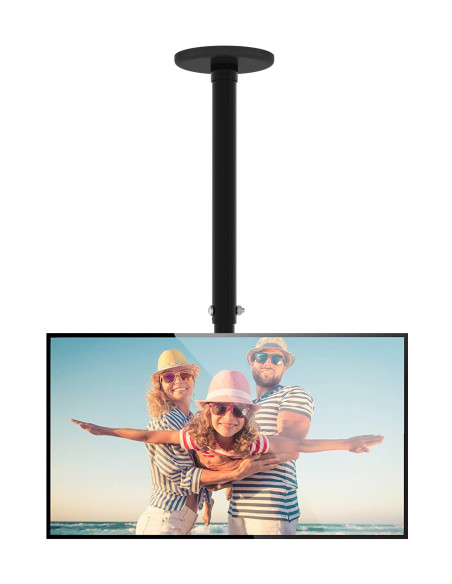 Staffa telescopica per installazione TV LED/LCD a soffitto