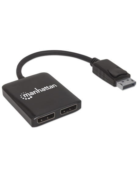 Splitter Hub DisplayPort a 2 Monitor DisplayPort MST 4K@30Hz video UHD
