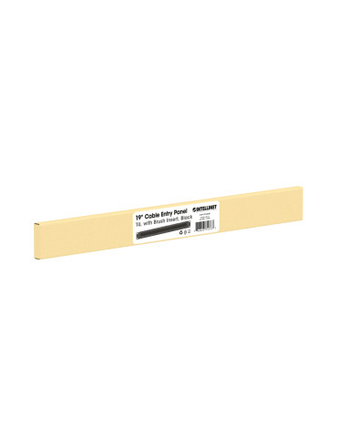 Pannello Passacavi 19'' con Spazzola 1U