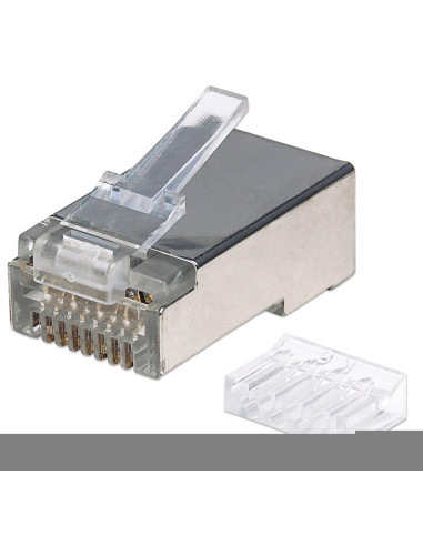 Confezione da 90 Plug Modulari Cat.6 RJ45 STP