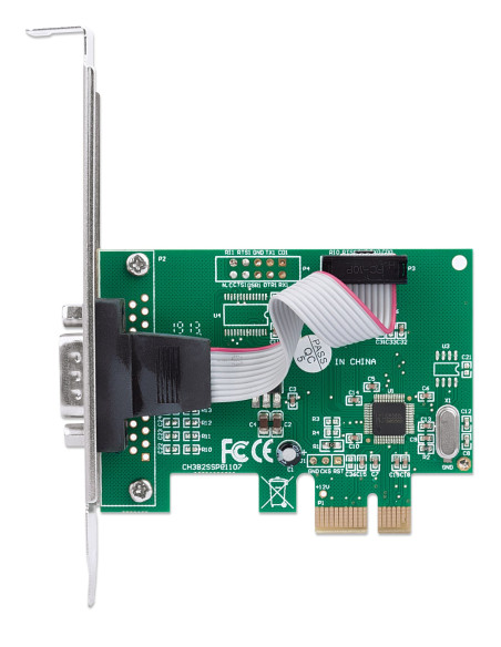 Scheda PCI Express Seriale 1 Porta DB9 M
