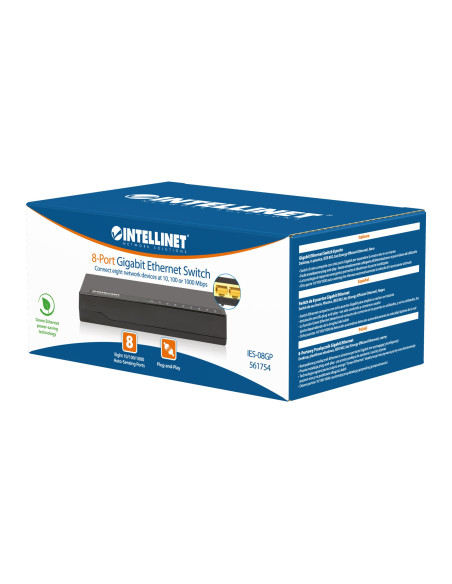 Gigabit Ethernet Switch 8 porte