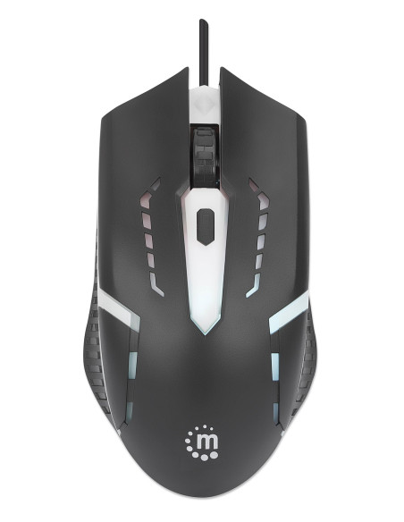 Mouse Ottico USB Gaming 1500 Dpi Retroilluminazione LED RGB