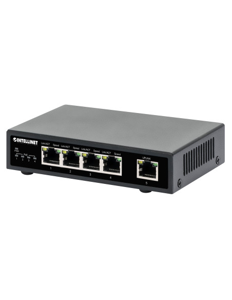 Ethernet Switch Gigabit PoE+ 5 porte
