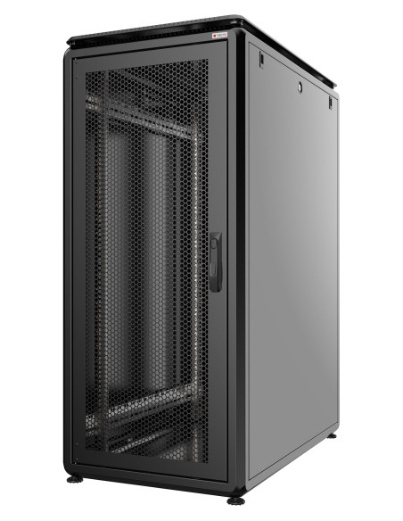 Armadio Server Rack 19'' 800x1000 42U Nero Porta Grigliata serie Evolution Ventilato