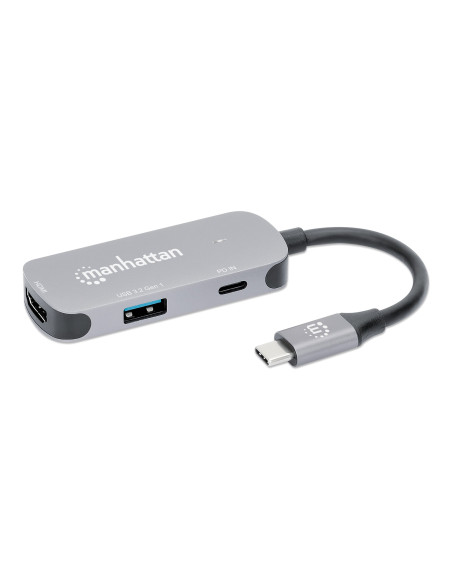 Convertitore USB-C&trade a HDMI 3-in-1 con Power Delivery