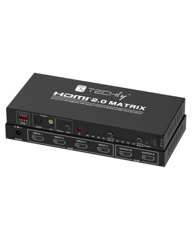 Switch Matrix HDMI 2.0 4x2 3D Ultra HD 4K HDCP HDR