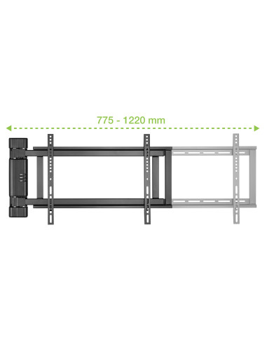 Supporto TV Basculante Motorizzato da Parete per TV da 32'' a 75''