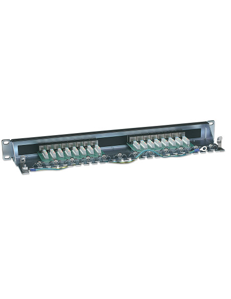 Pannello patch STP 16 posti RJ45 cat. 6