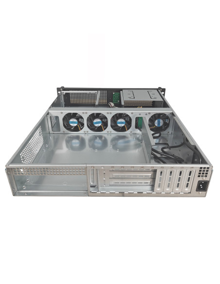 Chassis Industriale da Rack 19'' 2U Nero