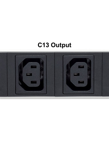 Multipresa intelligente per rack 19'' 8 porte