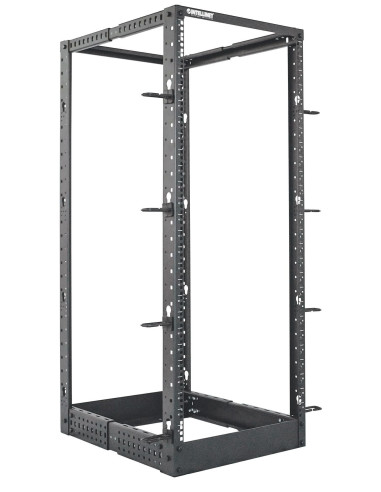 Open Frame Rack 19'' 4 Montanti 26U con profondit&agrave regolabile