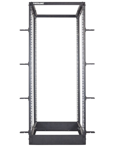 Open Frame Rack 19'' 4 Montanti 48U con profondit&agrave regolabile
