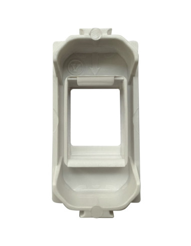 Adattatore Frutti RJ45 Ticino Matix Antibatterico Bianco