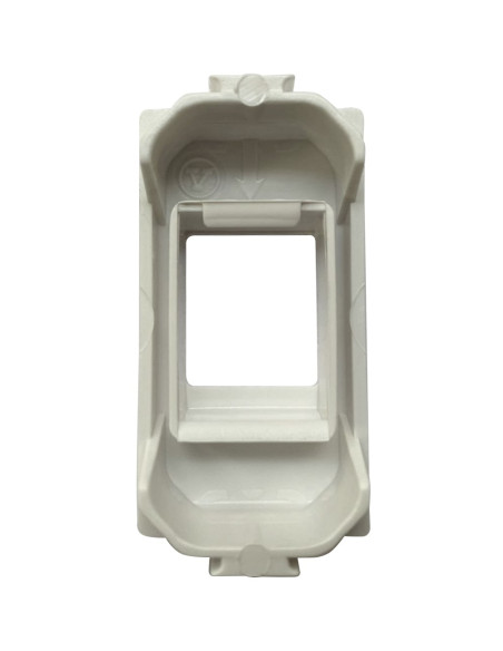 Adattatore Frutti RJ45 Ticino Matix Antibatterico Bianco