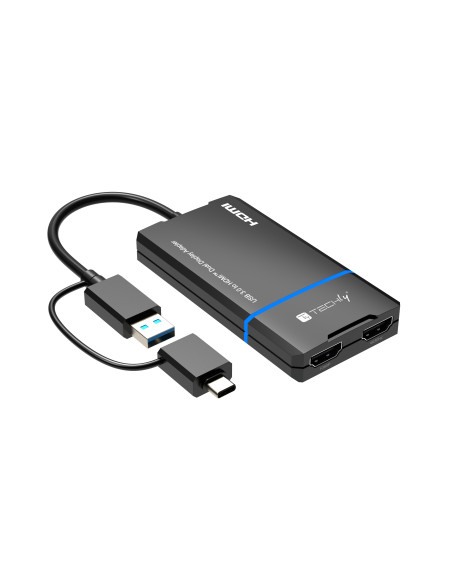 Adattatore USB-C&trade e USB-A a Doppio Monitor HDMI