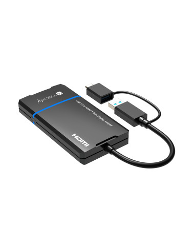 Adattatore USB-C&trade e USB-A a Doppio Monitor HDMI