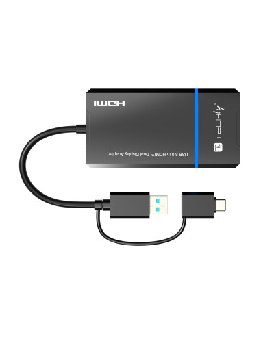 Adattatore USB-C&trade e USB-A a Doppio Monitor HDMI