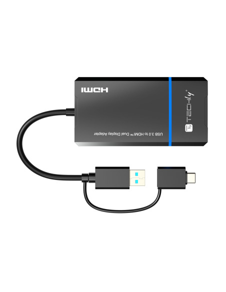 Adattatore USB-C&trade e USB-A a Doppio Monitor HDMI