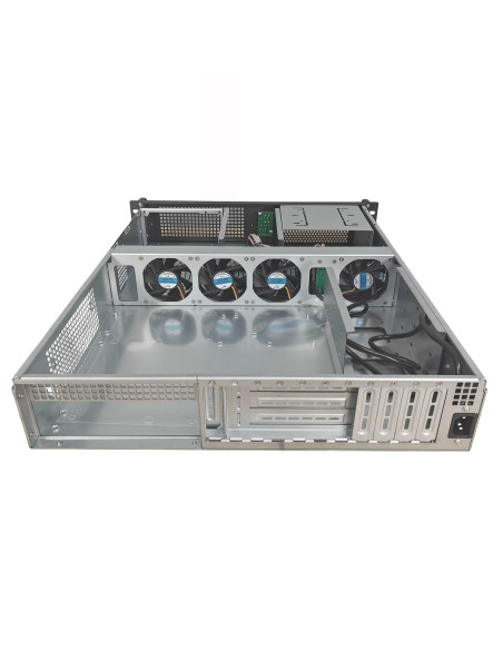 Chassis Industriale da Rack 19'' 2U Nero