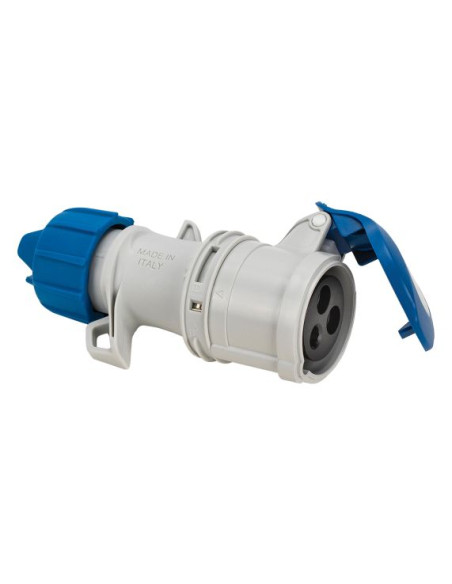 Presa Mobile 2P+T 16A 230V 6h IP54 Cablaggio a Vite