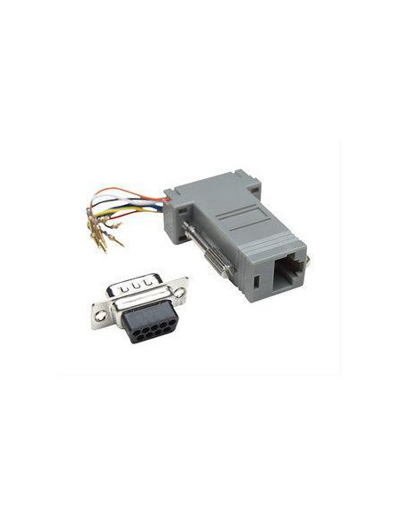Adattatore Modulare DB 9p. M / RJ45 8 fili