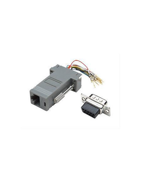 Adattatore Modulare DB 9p. M / RJ45 8 fili
