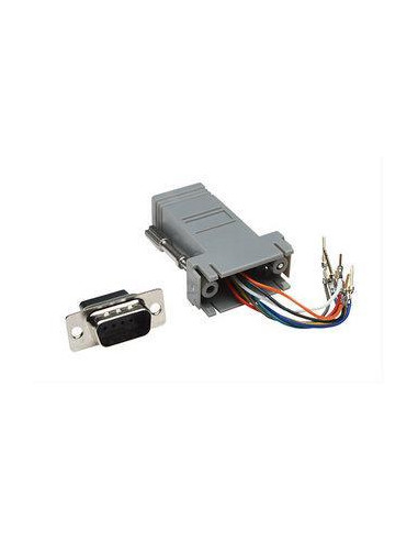 Adattatore Modulare DB 9p. M / RJ45 8 fili