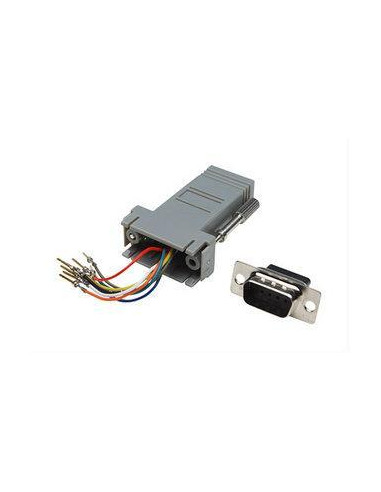 Adattatore Modulare DB 9p. M / RJ45 8 fili
