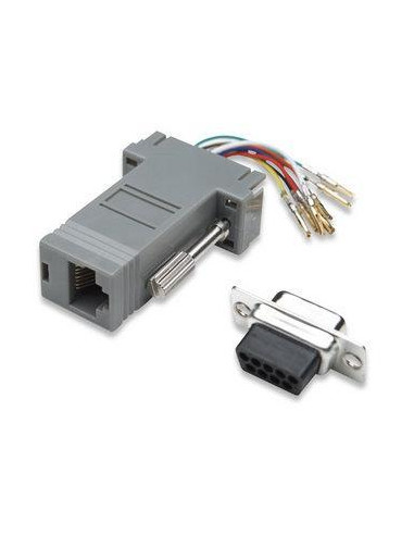 Adattatore Modulare DB 9p.F / RJ45 8 fili