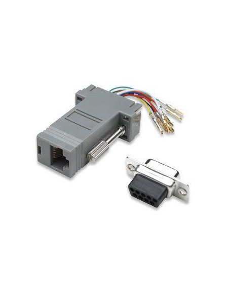 Adattatore Modulare DB 9p.F / RJ45 8 fili