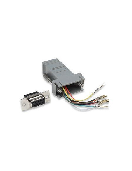 Adattatore Modulare DB 9p.F / RJ45 8 fili