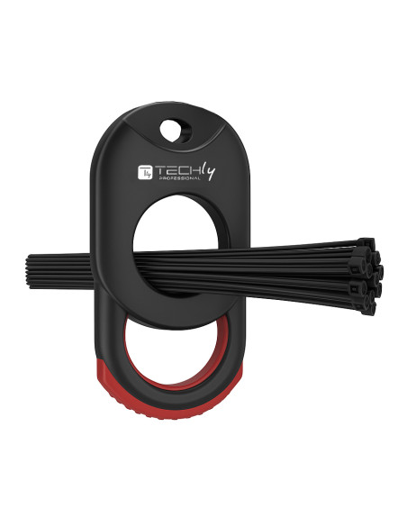 Accessorio Porta Fascette Multiuso con Moschettone