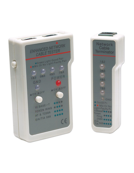 Tester Multifunzione per Cavi di Rete RJ45 / RJ11