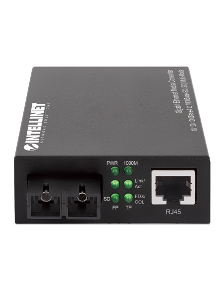 Gigabit Ethernet Media Converter Fibra SC Multimodale