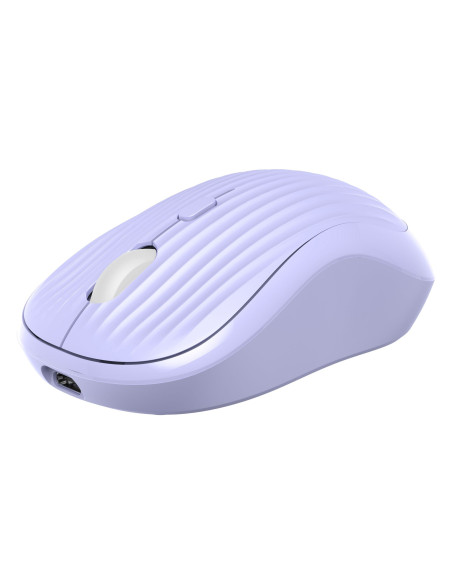 Mouse Ottico Wireless 1600 Dpi 4D Viola