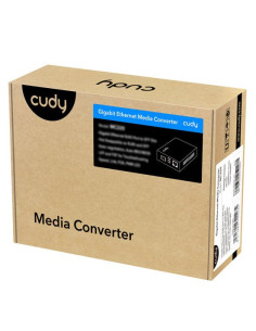 Convertitore Multimediale RJ45 10/100/1000 Gigabit Ethernet Slot SFP 2