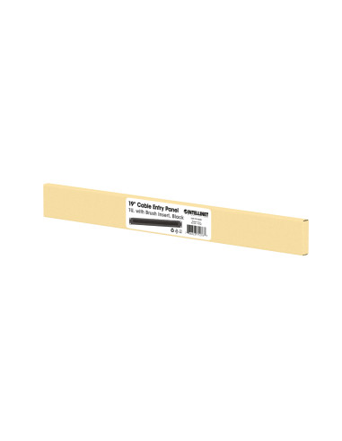Pannello Passacavi 19'' con Spazzola 1U