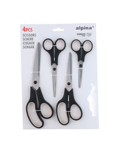 Alpina - Set di forbici ergonomiche...