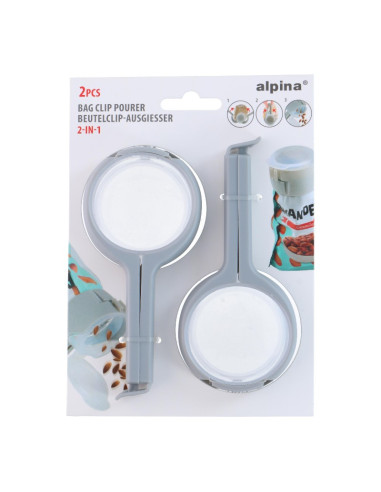 Alpina - Clip 2 in 1 per chiusura...