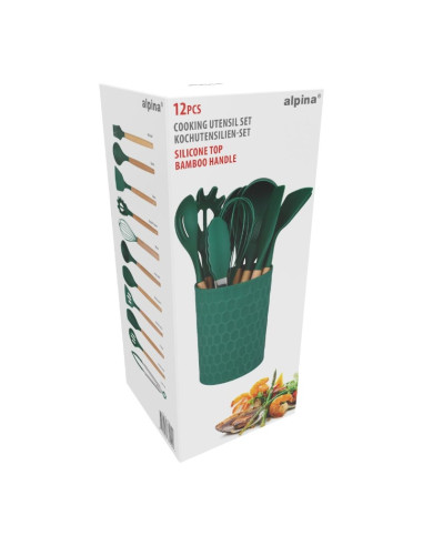 Alpina - Set di utensili da cucina in...