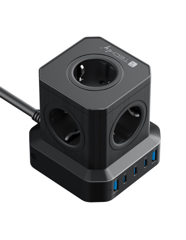 Multipresa da Tavolo USB Cube 5p 2xUSB-A 3xUSB-C&trade