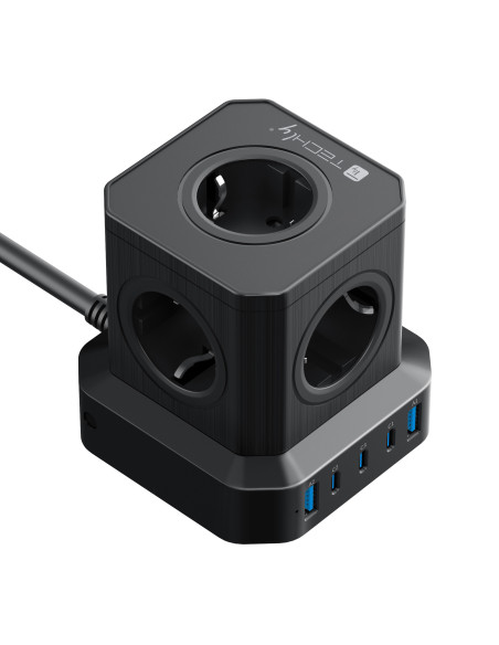 Multipresa da Tavolo USB Cube 5p 2xUSB-A 3xUSB-C&trade