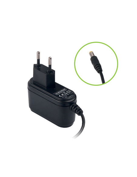 Alimentatore Universale Stabilizzato 12V 1000mA Plug 5.5 x 2.1 mm Nero