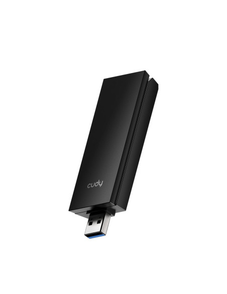 Adattatore USB 3.0 Wi-Fi 6E Triband AX5400 Nero