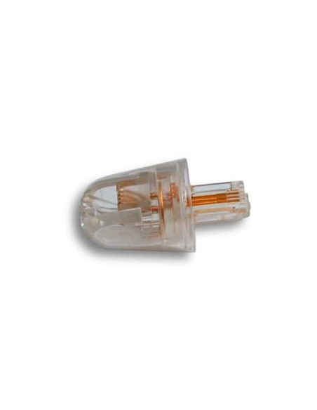 Plug Telefonico RJ11 Maschio 4 Poli 4 Contatti Antiattorcigliamento