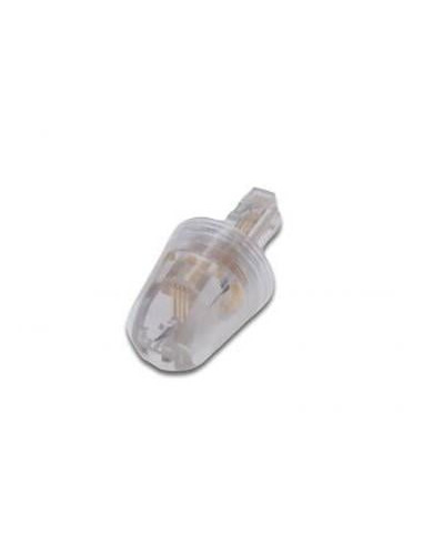 Plug Telefonico RJ11 Maschio 4 Poli 4 Contatti Antiattorcigliamento