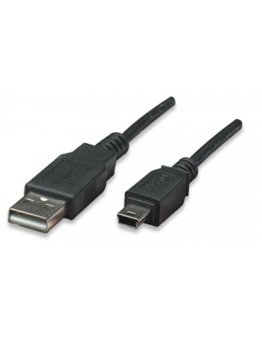 Cavo USB 2.0 A maschio/mini B 5 pin maschio 1