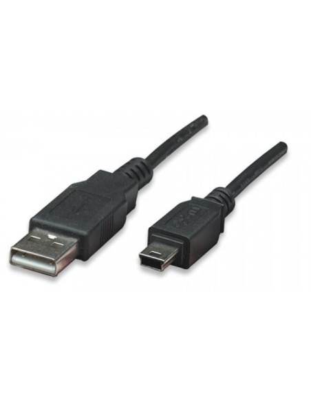 Cavo USB 2.0 A maschio/mini B 5 pin maschio 1