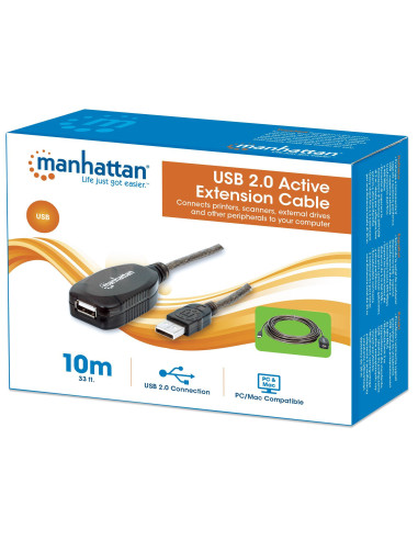 Cavo Prolunga Attivo USB 2.0 Hi-Speed 10 mt